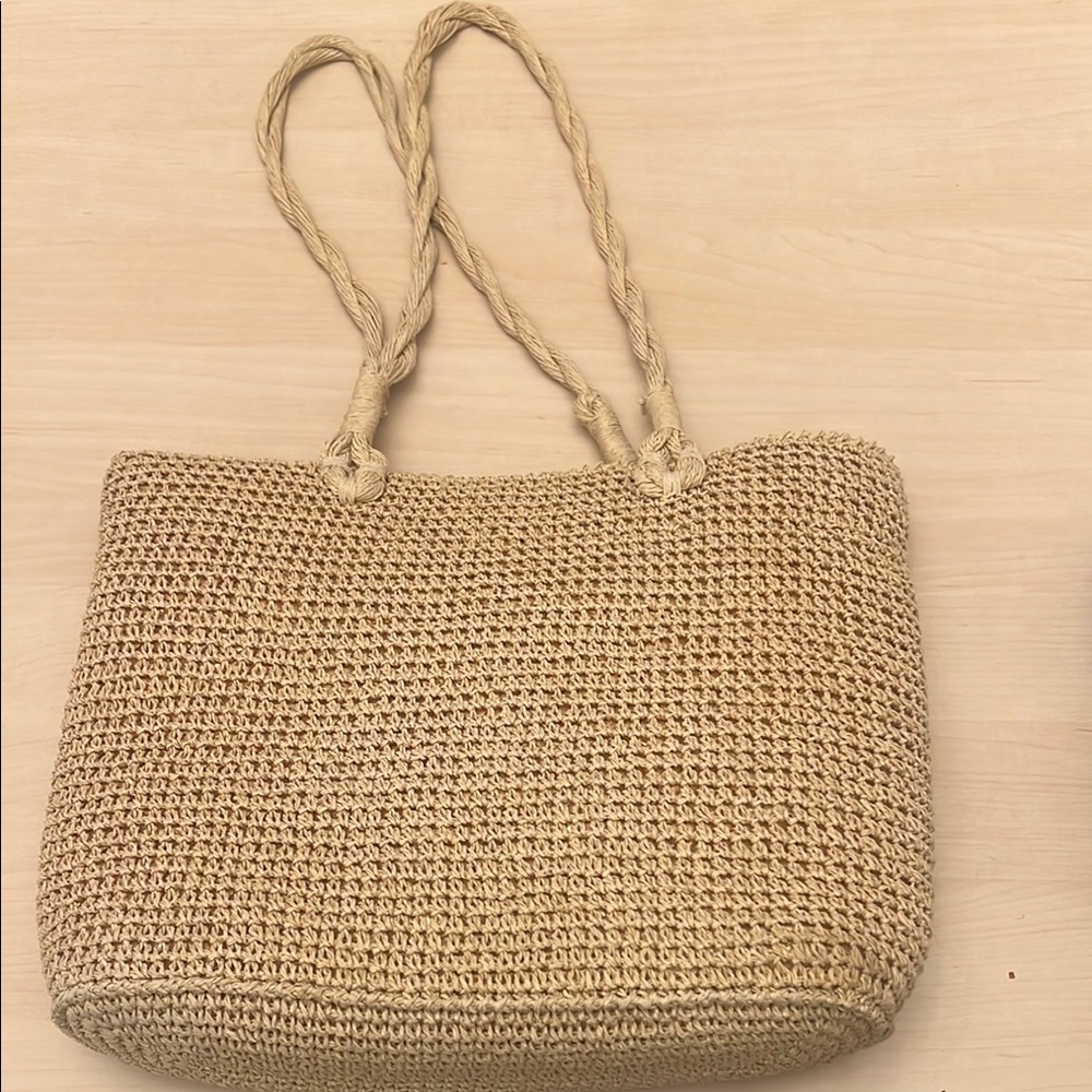 Seagrass/straw Woven Tote Bag